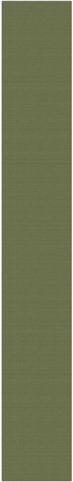 KOZYFLY 3x18 Runners Rugs for Hallway, Extra Long Washable Runner Rug, Non Slip Rubber Backed Kitchen Runner, Cotton Entryway Rug, Floor Carpet for Entry, Aisle, Hall, Olive Green/Earthy Green