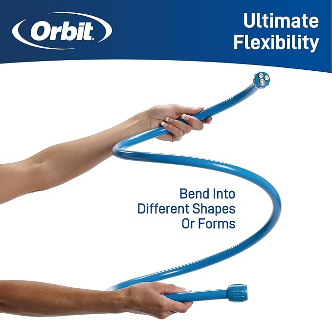 Orbit 10360 Flex Cobra Spray Mister for Cooling (4-Pack Portable Mist Stand)