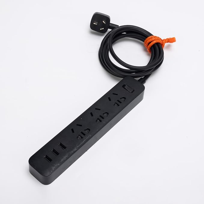 8PCS 18-Inch Silicone Cable Ties, Bendable Rubber Twist Ties, Reusable Twist Ties for Cords, gear ties for Organizing, Bundling (Orange)
