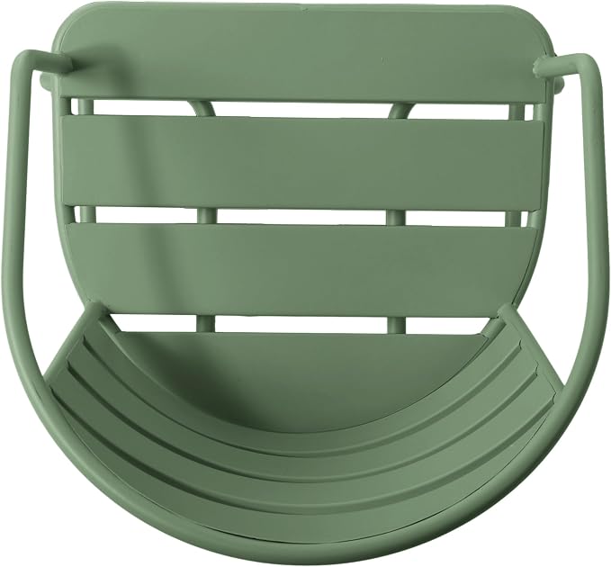 Christopher Knight Home Adley Outdoor Bistro Set, 3-Piece Bistro Table and Chair Set of 2, Patio Furniture Set with Iron Frame, Outdoor Bistro Dining Set, Poolside/Garden Cafeteria, Matte Dark Green
