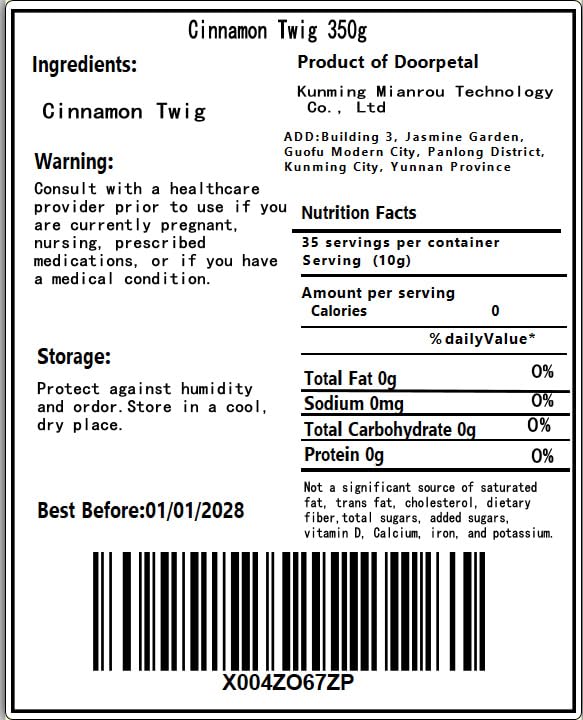 Cassia Twig-Gui Zhi 12.35oz/350gPure Natural Chinese Herbal Medicine- Ramulus Cinnamomi 桂枝 -for Tea, Soup (Cassia Twig)
