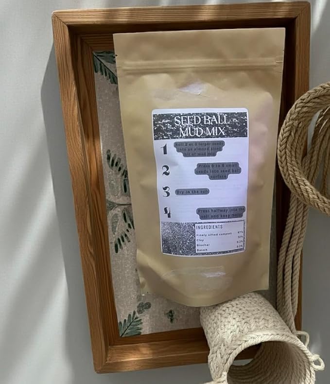Seed Bomb Mud - Make DIY Seedballs 500grams