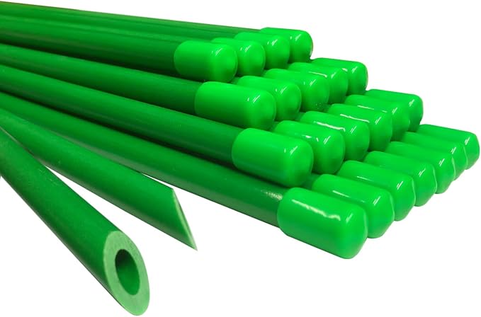 Fiberglass Friendly Garden Stakes Durable 72 inch, for Plant Support Tomato, Tree, Strawberry, Plant, Support Fencing Stakes 5/16" Diameter (20pcs)
