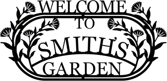Personalized Garden Signs, Custom Outdoor Vegetable Decor, Porch Patio Yard Garden Shed Decor Hanging Plaque, Housewarming Present, Gardener Presents
