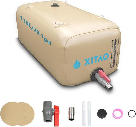 XITAO Water Bladder Storage Containers, Water Tank Foldable Portable Water Storage,Water Storage Bag Containers for RV, Camping, Garden, Irrigation, Drought Resistance, Firefighting