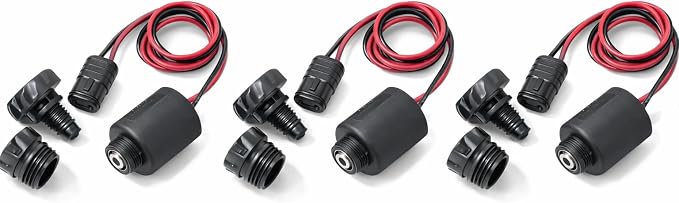 3-Pack Orbit 57869 - Battery Powered and Operated Sprinkler Controller Add-On Solenoid with Valve Adapters (3 Total solenoids )