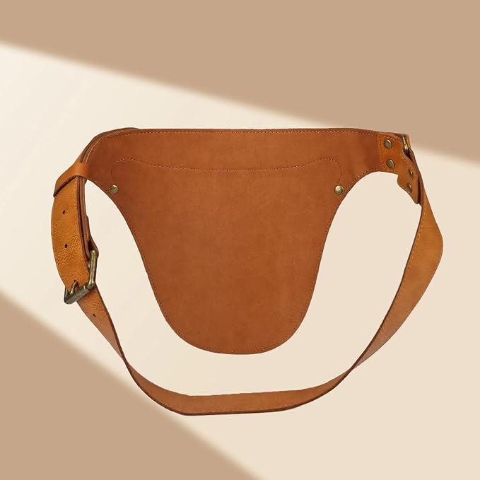 Leather Florist Tool Belt Pouch 3-Pocket Adjustable for Gardening Carpenter | Fit 34-40 Inches Waist, Lightweight, Heavy Duty, Versatile For Woodworking Outdoor Transplanting Trimming DIY, Gift for Her