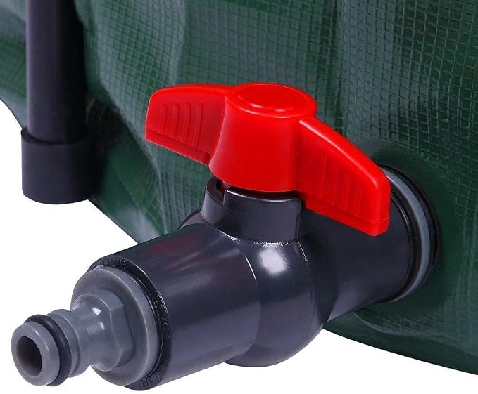 100 Gallon Rain Barrel Folding Portable Water Collection Tank Storage Outdoor