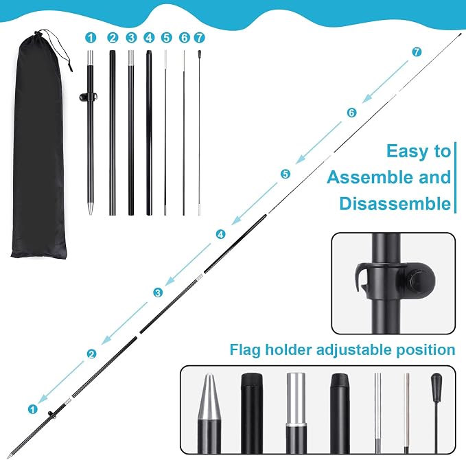 Buryeah 2 Sets Snow Cones Open Feather Flag for Business Advertising 8 ft Feather Flag Sign with Flagpole Ground Stake Portable Bag Snow Cones Banner with Rope for Outside Garden Park Party (Blue)