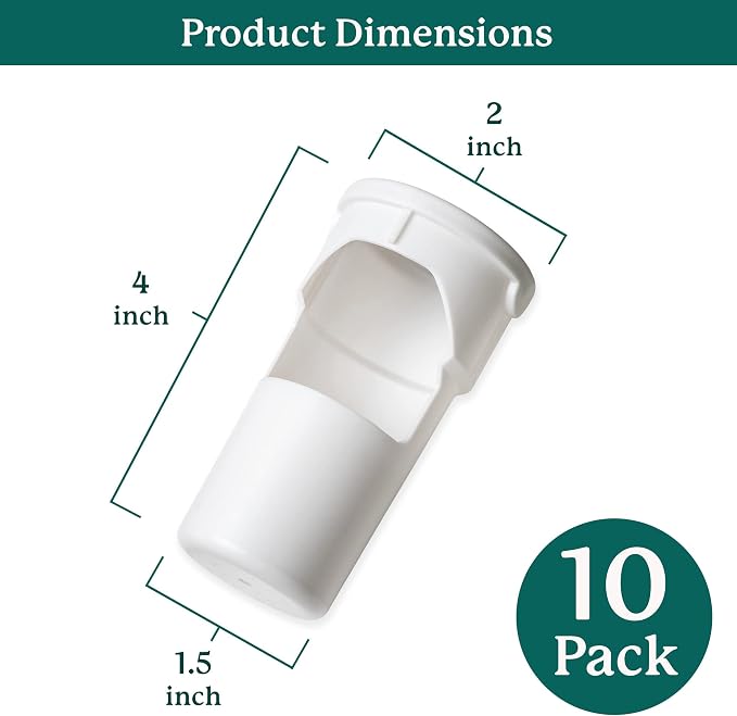 Gardyn yPods - 10 Pack, ABS Plastic for Vertical Garden Towers | Use with all Home vertical indoor garden hydroponics growing system kits, Gardyn vase hydroponic accessories