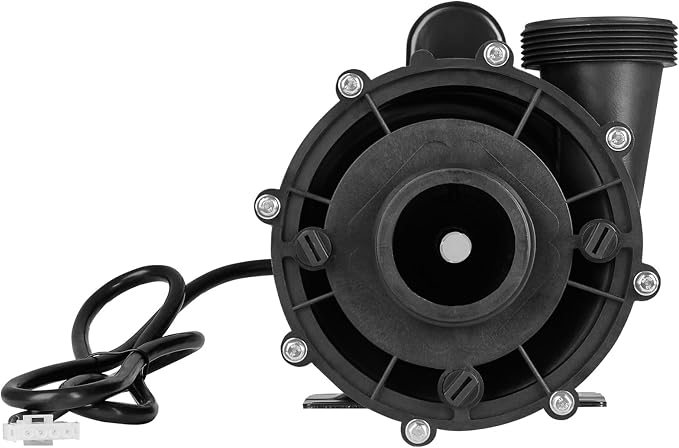 VEVOR 2 Speed SPA Pump, 56-Frame, AC 220V Hot Tub SPA Pump, 4 HP / 210 GPM / 65.61 ft High Speed or 0.7 HP / 103 GPM / 16.07 ft Low Speed, 2'' Port 90° Rotational Interface for Hot Tub