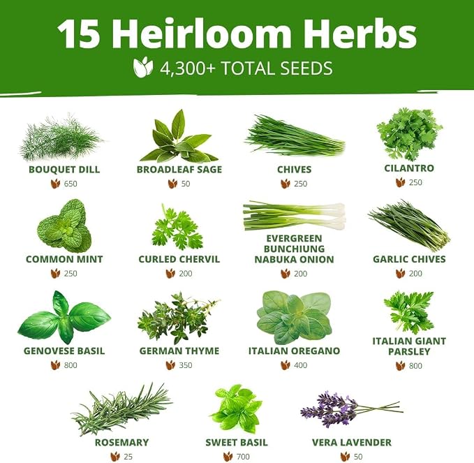 HOME GROWN 70 Variety Vegetable & Herb Seeds 30,600+ USA Non-GMO Heirloom Survival Seeds Garden Kit for Spring, Fall, Winter Indoor & Outdoor Planting Starter Set for Home Gardeners & Preppers