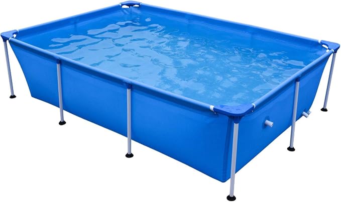 Avenli Rectangular Removable Swimming Pool 258 x 179 x 55 cm