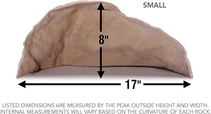 Deckorators 17 in. x 10-1/2 in. x 8 in. Tan Small Landscape Rock