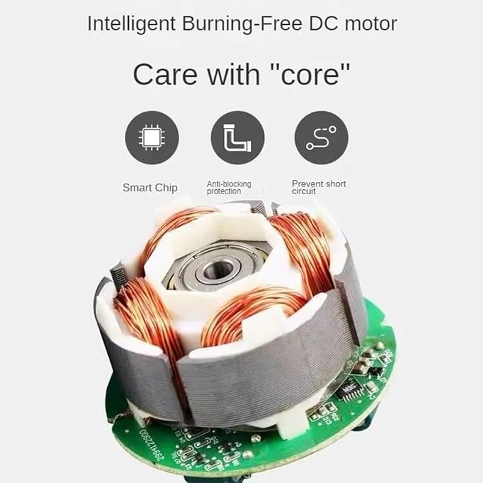 2 Inch Inline Duct Fan with Speed Governor, Voltage Regulator, Compatible with 12V/110V, HVAC Exhaust Ventilation Fan for Homes, Basements, Attics, RV, Grow Tents, Camping