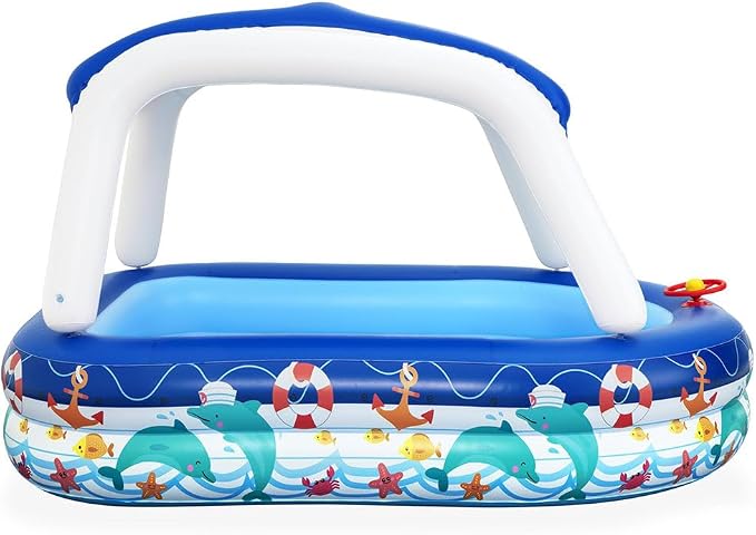 BESTWAY Sea Captain Family Pool, 213 x 155 x 132 cm 54370
