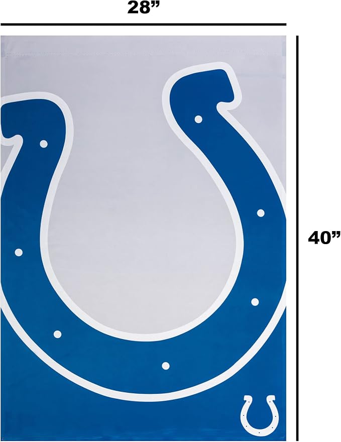 NFL Double Sided Team Logo Vertical Flag (40" x 28")