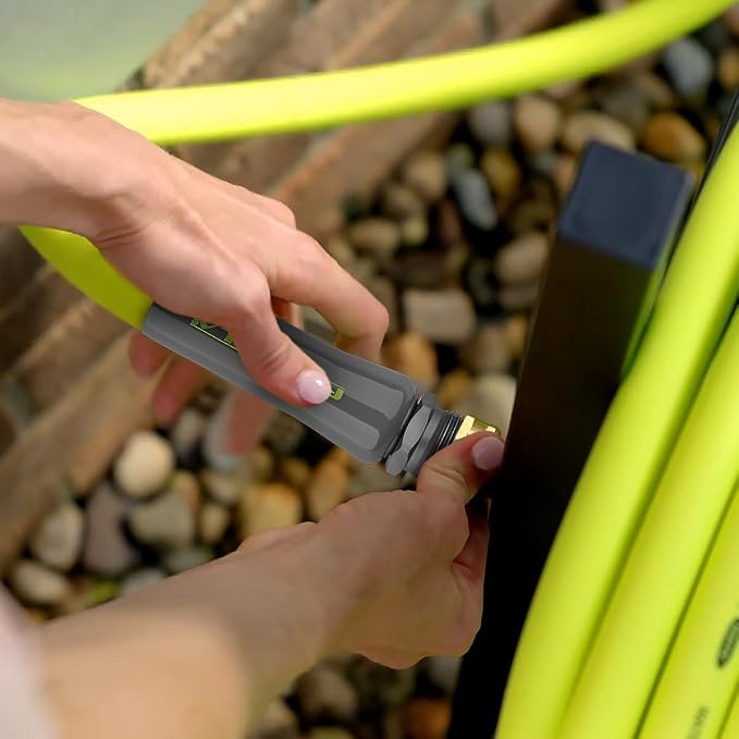 Flexzilla Garden Hose 5/8 in. x 75 ft., Lightweight All-Weather Water Hose, Durable and Flexible, Leak-Free Connections