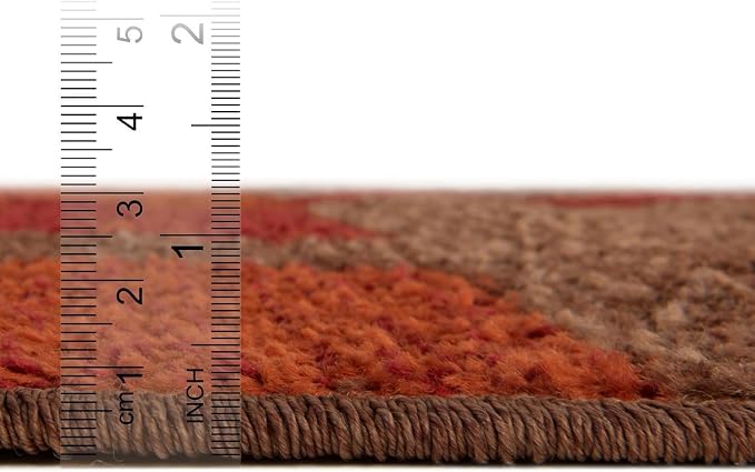 Unique Loom Autumn Collection Area Rug - Providence (4' 1" x 6' 1" Rectangle, Multi/ Beige)