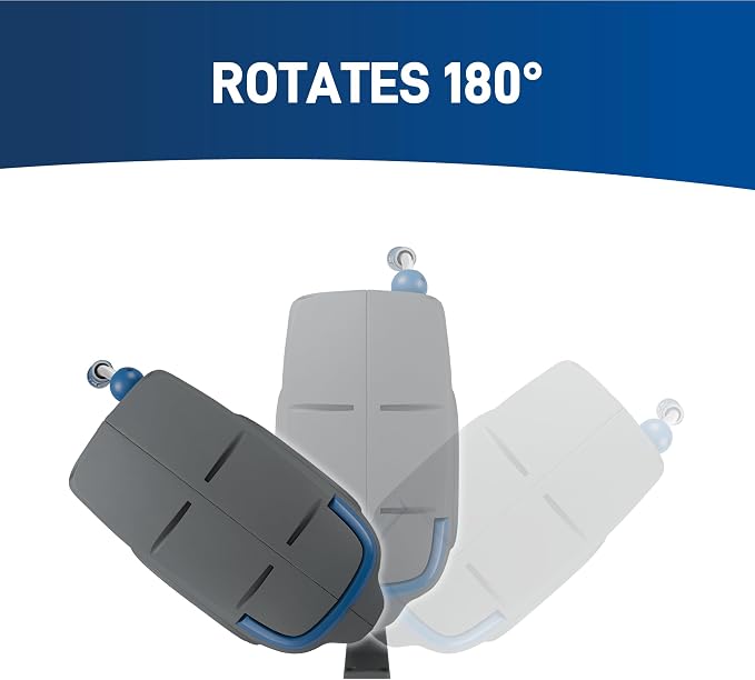 Orbit Auto-Retractable Garden Hose Reel - 100 ft x 5/8 in | Heavy-Duty, 180° Swivel Mount, 500 PSI Burst Strength - 28263