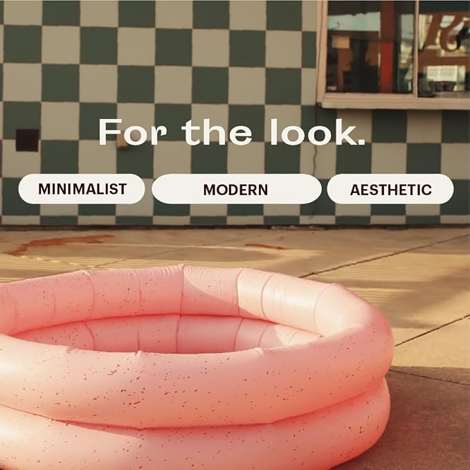 Mylle Inflatable Pools - Beautiful Blow Up Backyard Pools with Durable Design - Rose
