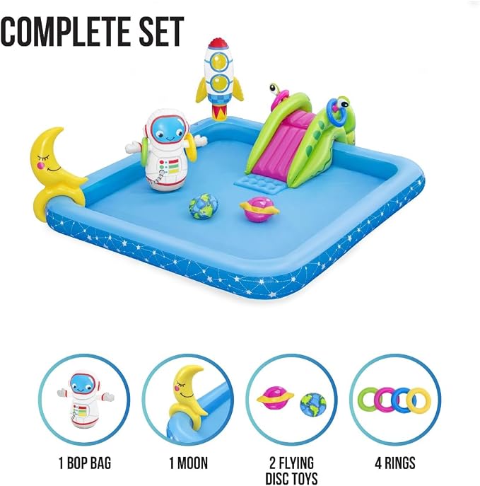 Bestway, Little Astronaut Play Center, Kids Paddling Pool, Kids Swimming Pool