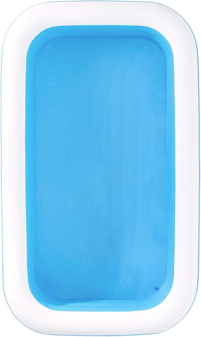 Bestway H2OGO! Blue Rectangular Inflatable Family Pool (10' x 6' x 22")
