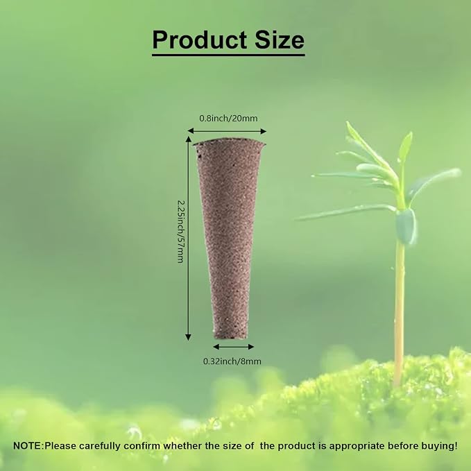 Grow Sponges, Starter Pods Compatible with Aero Garden,Refill Pods for Hydroponic Growing System (50 Pack)