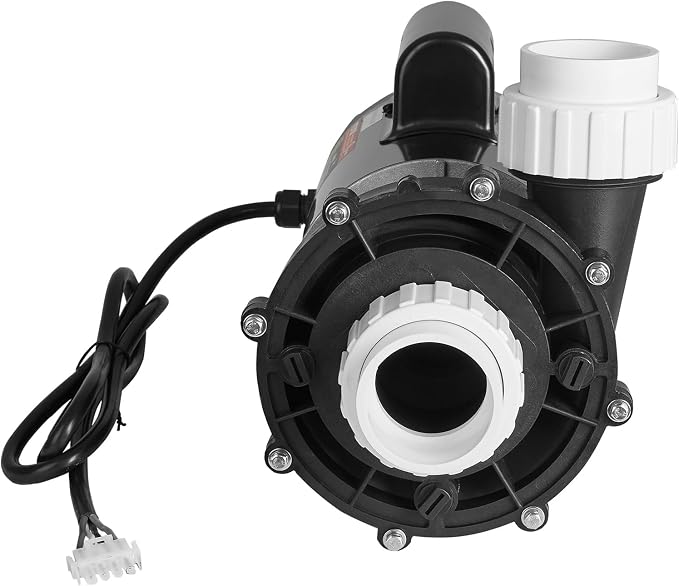 VEVOR 2 Speed SPA Pump, 56-Frame, AC 220V Hot Tub SPA Pump, 4 HP / 210 GPM / 65.61 ft High Speed or 0.7 HP / 103 GPM / 16.07 ft Low Speed, 2'' Port 90° Rotational Interface for Hot Tub