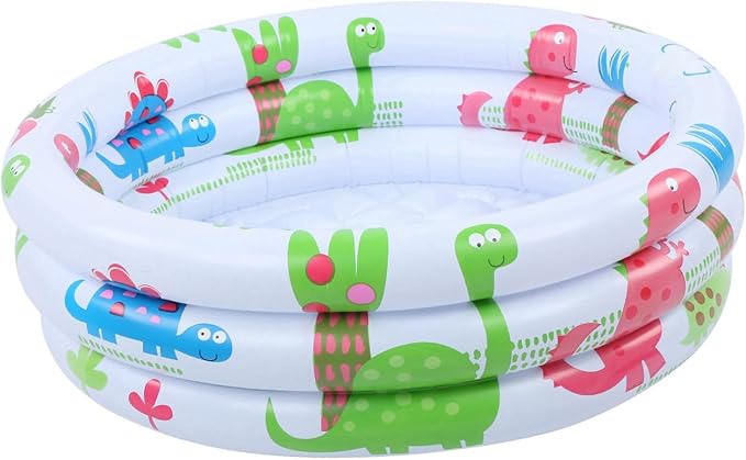 Inflatable Small Pump Pool Children Dinosaurs Mini Pool Wear Cartoon Design for Babies Children Training