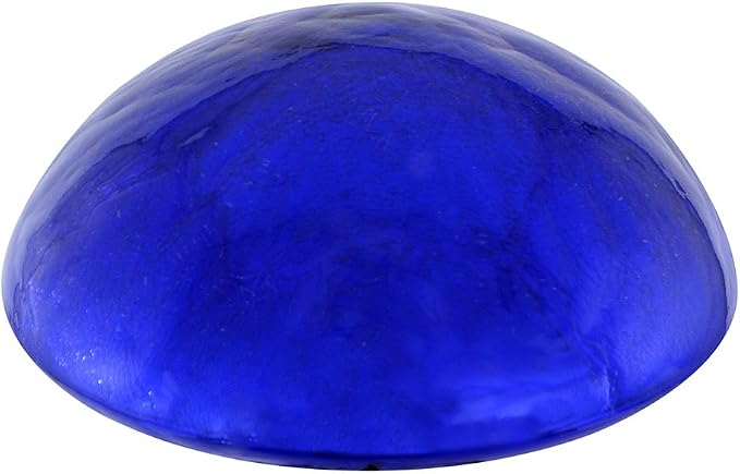 Achla Designs Glass Toadstool Mushroom Gazing Ball, Blue