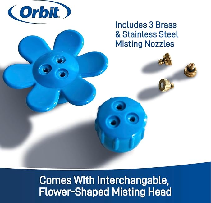 2-Pack Orbit 10360 Flex Cobra Spray Mister for Cooling (2-PAck Portable Mist Stand)
