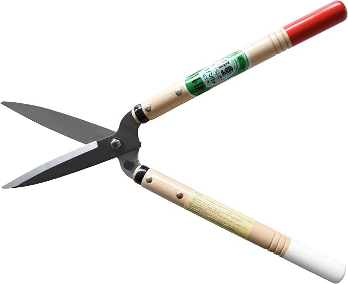 Okatsune Precision Hedge Shears 6" Blade, 20" total length