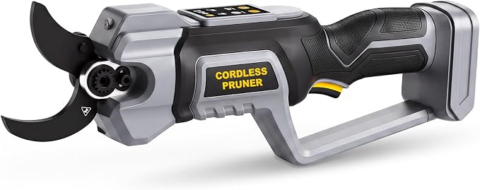 2-3/4" Cordless Pruning Shears Compatible with DeWalt 20V MAX Battery | Brushless Motor Electric Pruner for Gardening , SK5 Non-Stick Blades, Dual Cutting Modes, LED Display (Battery Not Included)
