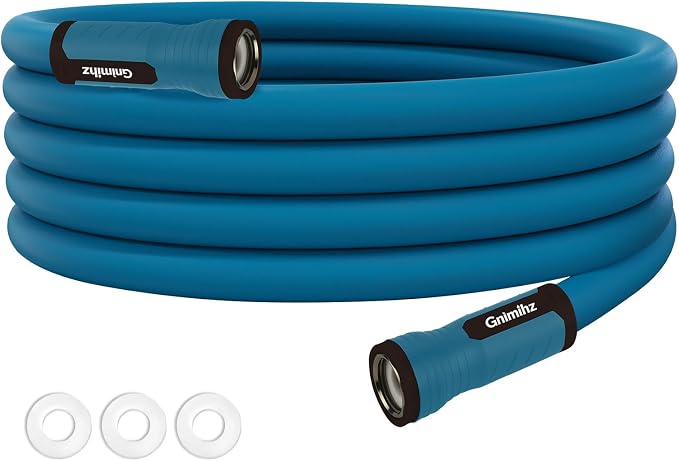 Garden Hose 6ft, Made of TPE(BetterThan PVC), Lightweight but Durable Water Hose with Ergonomic Swivel Fittings, Drinking Water Safe Material, Female to Female
