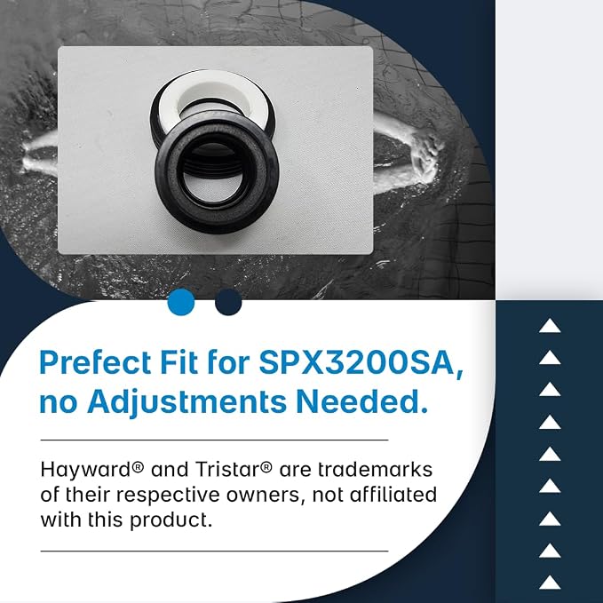 New Pool Pump Shaft Seal Replacement for Hayward(R)* Tristar and Northstar SPX3200SA R0479400 PS-3890 - Swimming Pool Pump Accessories - Repair Parts for Pool Pump