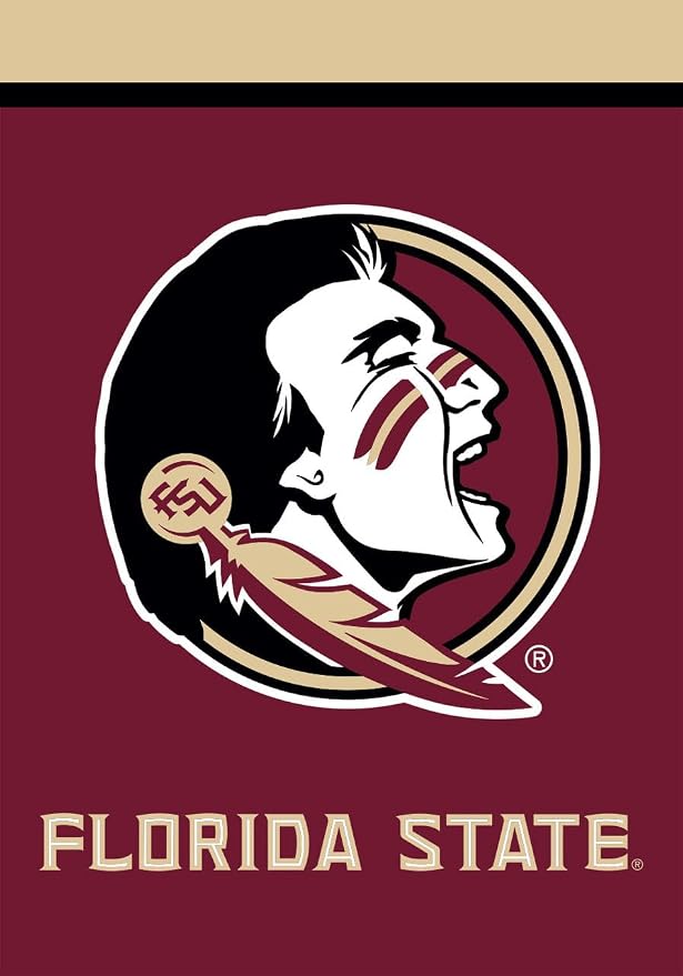 Briarwood Lane House Flag 40x28 For Outdoor Florida State Seminoles NCAA Licensed House Flag