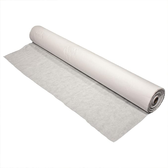 Dewitt 2-Pack N-Sulate Plant Cover Fabric 1.5 oz, 12 x 250 Feet – Frost Cloth Blanket for Vegetables, Flowers, Fruit Trees, Tomatoes, Raised Garden Beds, and Outdoor Winter Freeze Protection