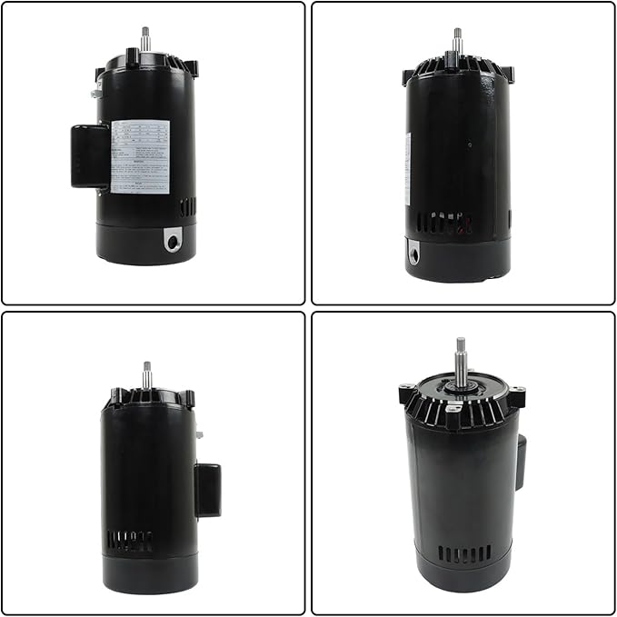UST1202 2HP Round Swimming Pool Pump Motor Kit | Round pool pumps, supporting kit included, works for swimming pool circulation systems