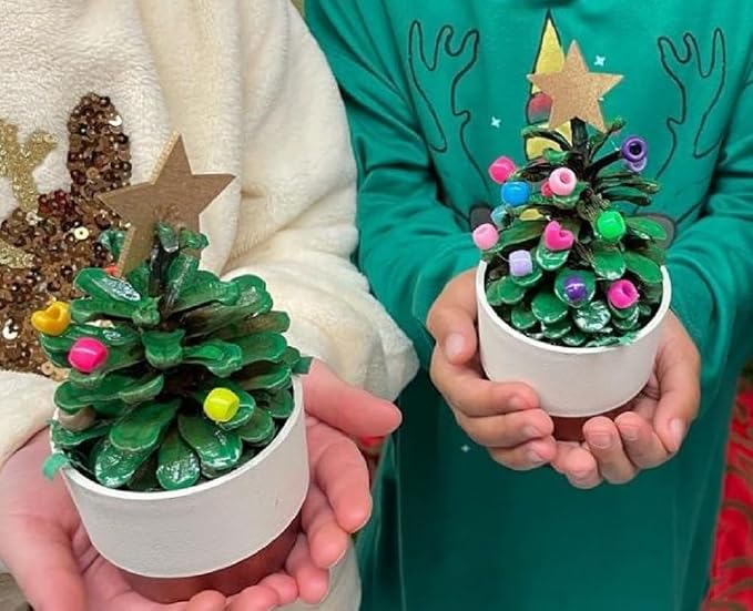 The HC Companies 2.5 Inch Sprite Mini Succulent Pot - Small Plastic Planter with Drainage for Indoor Plants, Crafts, Wedding Favors, Vanilla Bisque (20 Pack)