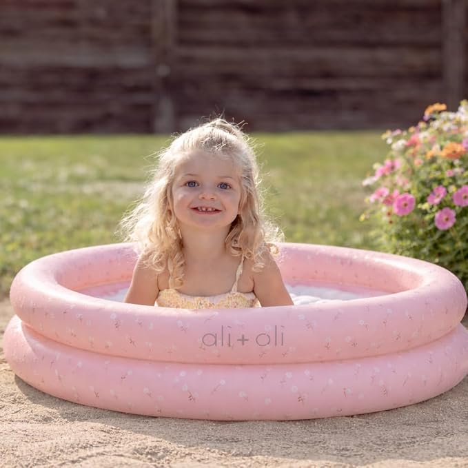 Ali+Oli Summer Collection, Swim Seat for Baby, Swim Ring for Kids, Arm Floaties for Toddlers, Kiddie Pool for Infant, Inflatable Ball Pit