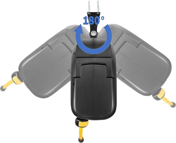 AIRZILLA Retractable Air hose reel 3/8" Inch x 50 ft Flex Hybrid Air Hose, Air compressor Hose Reel with 6 ft Lead in, Quick Connect, Mounted 180° Swivel, 300PSI