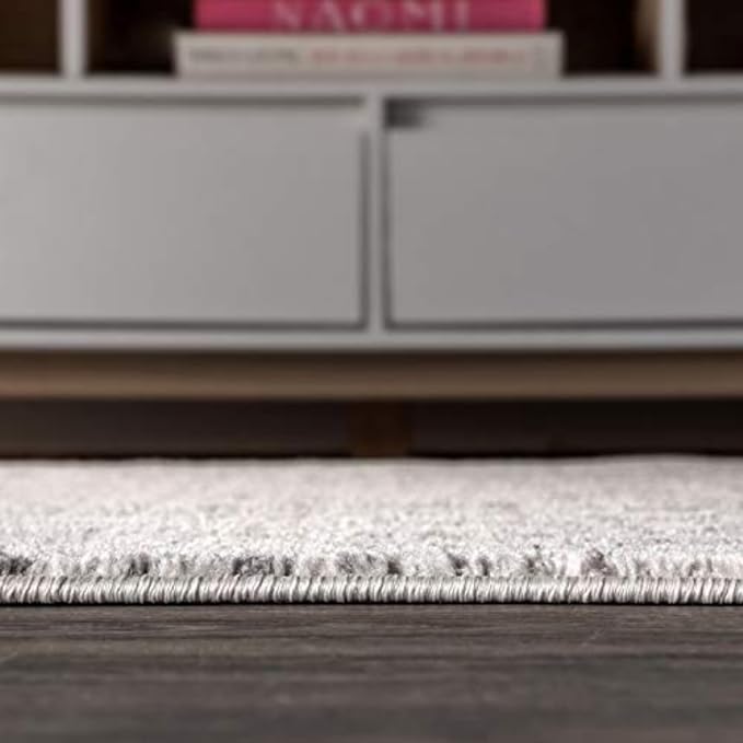 JONATHAN Y Boho Vintage Diamond Cream/Gray Runner Rug 2X8 ft, Moroccan Hype for Living Room, Bedroom, Kitchen, Office, Easy-Cleaning, High Traffic, Pet-Friendly, Non-Shedding (MOH101B-28)
