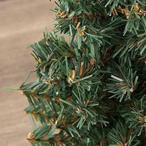 Pack of 4 Small Artificial Canadian Pine Christmas Trees by Factory Direct Craft - Mini 8 inch Pine Trees with Wood Bases - Add to Holiday Décor and Decorations in Home or Office - Image 2