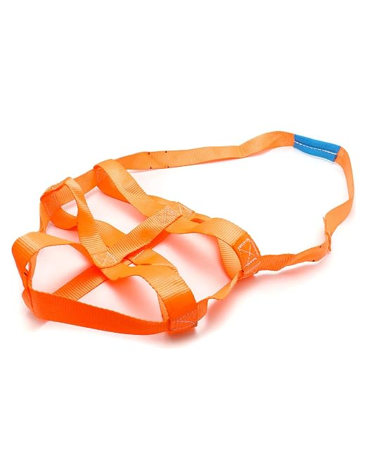 QWORK Durable Bucket Sling with Belly Bands for 5 Gallon Bucket, 200lbs Capacity, 4 Pack