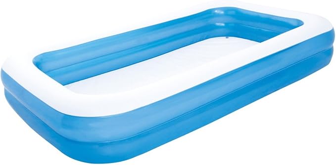 Bestway Rectangular Inflatable Family Pool - 120 inch, Blue