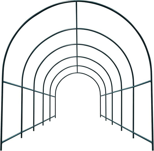 YardGrow Large Garden Support Arch Frame Climbing Plant Arch Arbor for Various Climbing Plant Roses Vines Birthday Wedding Party Decoration Pergola Frame (16.4 x 7 x 7.2ft)