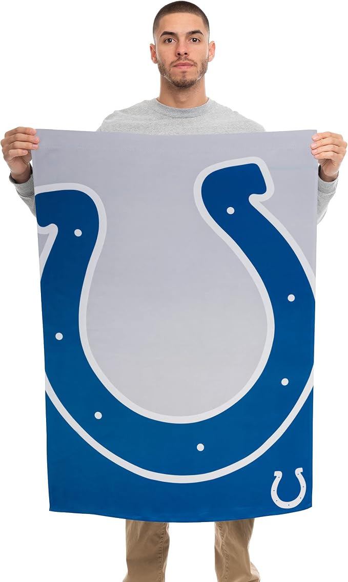 NFL Double Sided Team Logo Vertical Flag (40" x 28")