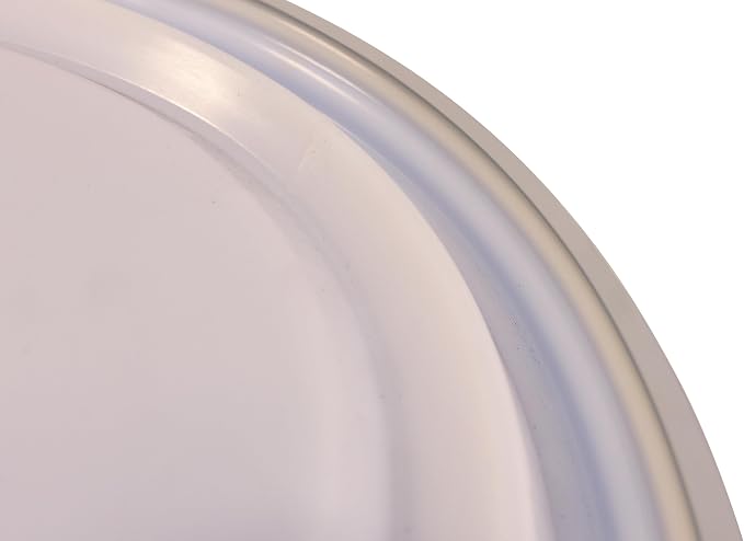 Eagle 55 Gallon Plastic Drum with Lid, Metal Lever-Lock, 36.4"x22.5", Open Head Lab Pack Drum Made of Durable, Lightweight HDPE, Withstands Weather and Chemicals, Made in USA, Blue, 1656MB