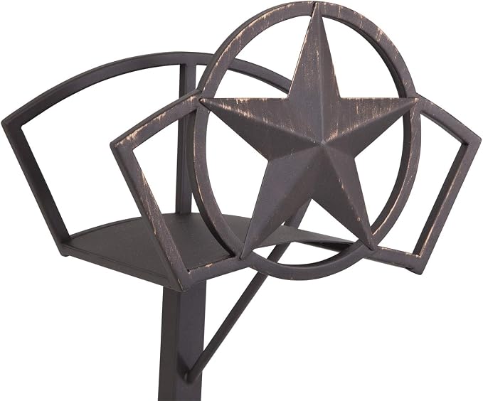 Liberty Garden Products 117-KD Star Hose Stand, Black